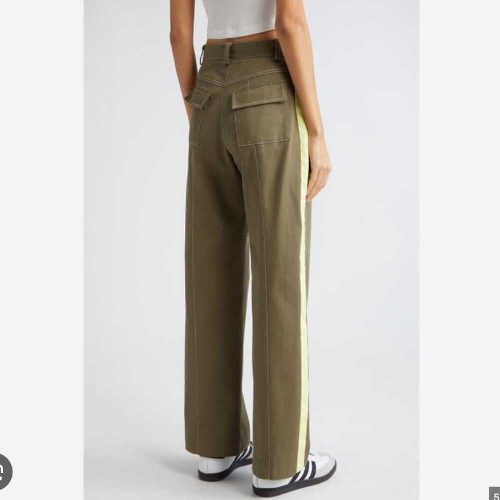 TWP ISA PANTS GREEN - SIZE 4 - Picture 6 of 12